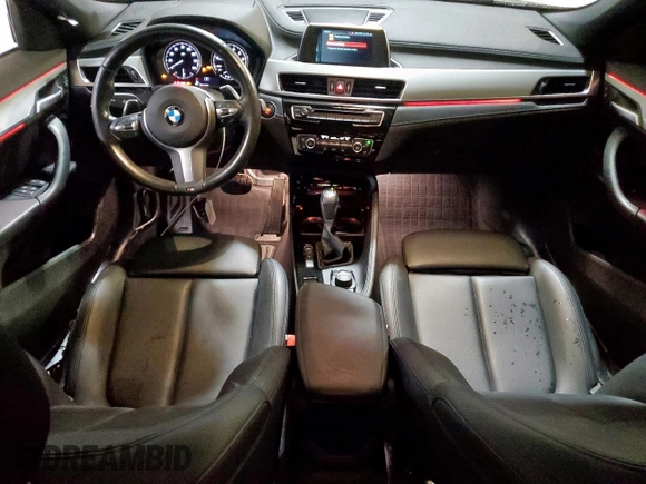 2018 BMW X2 sDrive28i with VIN WBXYJ3C37JEJ81760, listed as a Copart auction lot 54973475 with 64,000 mi miles and Clean title. Bid and sale history available at DreamBid. Image 8.