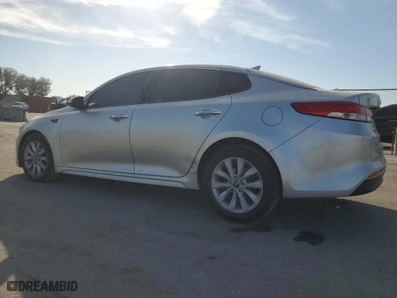 2018 Kia Optima EX with VIN 5XXGU4L33JG238375, listed as a Copart auction lot 83445984 with 104,868 mi miles and Non Repairable. Bid and sale history available at carsss.com. Image 2.