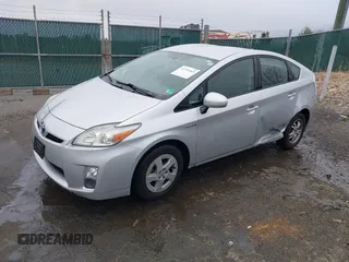 2010 Toyota Prius II with VIN JTDKN3DU8A0228564, listed as a IAAI auction lot 41795365 with 160,578 mi miles. Bid and sale history available at carsss.com. Image 2.