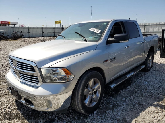 2018 Ram 1500 Big Horn with VIN 1C6RR7LM7JS354714, listed as a Copart auction lot 51102105 with 142,870 mi miles and Clean Title. Bid and sale history available at carsss.com. Image 1.