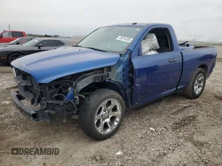 2015 Ram 1500 Express z VIN 3C6JR6AG5FG540173, wystawiony jako Copart lot #44814205 z przebiegiem Nie podano mil oraz Szkoda całkowita • Salvage title. Historia ofert i sprzedaży dostępna na DreamBid. Obrazek 1.