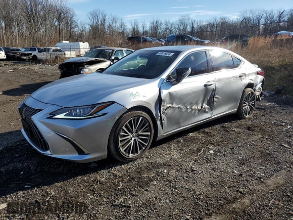 2024 Lexus ES with VIN 58ADZ1B18RU164884, listed as a Copart auction lot 86518034 with 15,359 mi miles and Salvage Title. Bid and sale history available at carsss.com. Image 1.