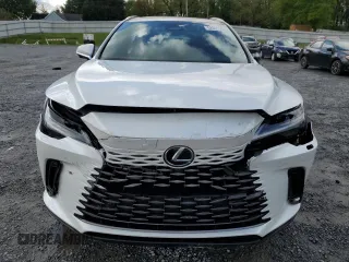 2023 Lexus RX 350h with VIN 2T2BBMCAXPC008715, listed as a Copart auction lot 52607205 with 18,421 mi miles and Salvage title. Bid and sale history available at DreamBid. Image 5.