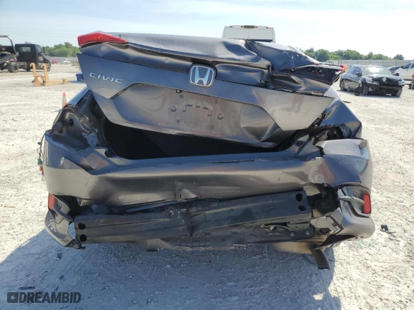 2017 Honda Civic Sedan LX with VIN 19XFC2F59HE065271, listed as a Copart auction lot 50239935 with 70,717 mi miles and Non Repairable. Bid and sale history available at carsss.com. Image 6.