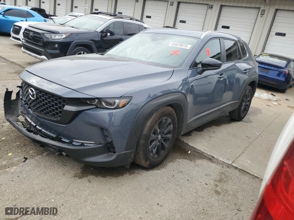 2024 Mazda CX-50 2.5 S Preferred Package with VIN 7MMVABBM0RN199081, listed as a Copart auction lot 45529075 with 6,126 mi miles and Salvage Title. Bid and sale history available at carsss.com. Image 1.