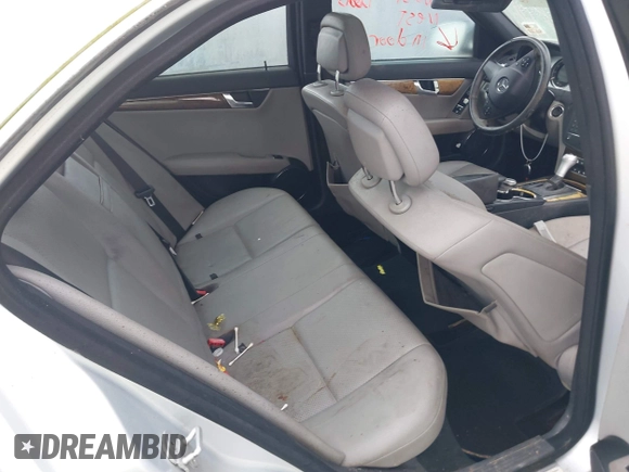 2008 Mercedes-Benz C 350 Sport with VIN WDDGF56XX8R020414, listed as a IAAI auction lot 42301129 with Not provided miles and . Bid and sale history available at DreamBid. Image 8.
