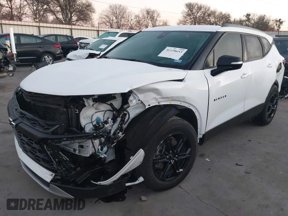 2024 Chevrolet Blazer LT with VIN 3GNKBDR44RS206273, listed as a IAAI auction lot 41158653 with Not provided miles and . Bid and sale history available at DreamBid. Image 18.