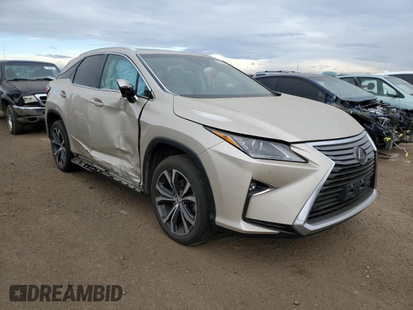 2017 Lexus RX with VIN 2T2BZMCA3HC090851, listed as a Copart auction lot 70961282 with 37,190 mi miles. Bid and sale history available at carsss.com. Image 4.