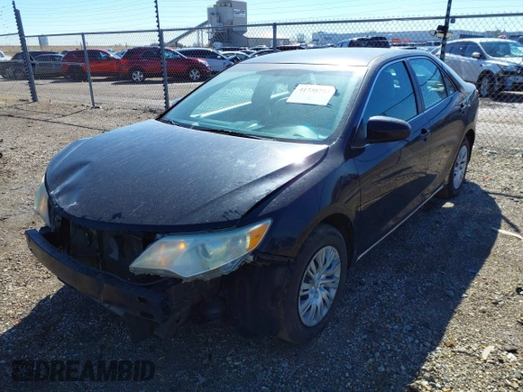 2013 Toyota Camry L with VIN 4T4BF1FK1DR313631, listed as a IAAI auction lot 41738773 with 243,341 mi miles. Bid and sale history available at carsss.com. Image 2.