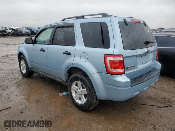2009 Ford Escape Hybrid with VIN 1FMCU59339KC35405, listed as a Copart auction lot 48243825 with 72,393 mi miles and Salvage title. Bid and sale history available at DreamBid. Image 2.
