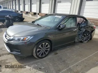 2014 Honda Accord Sport with VIN 1HGCR2F53EA116684, listed as a Copart auction lot 79904624 with 224,821 mi miles and Salvage Title. Bid and sale history available at DreamBid. Image 1.