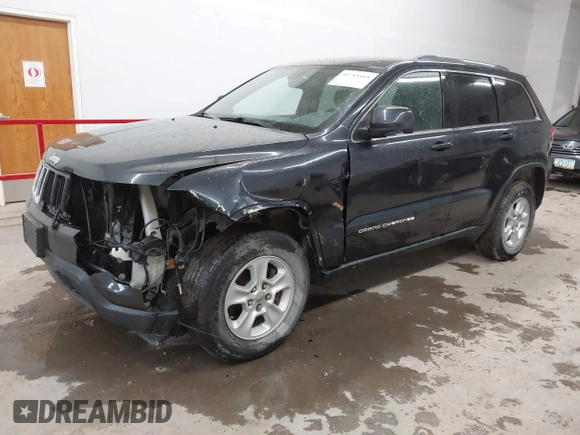 2014 Jeep Grand Cherokee Laredo with VIN 1C4RJFAG4EC186926, listed as a IAAI auction lot 41745168 with 128,519 mi miles. Bid and sale history available at carsss.com. Image 17.