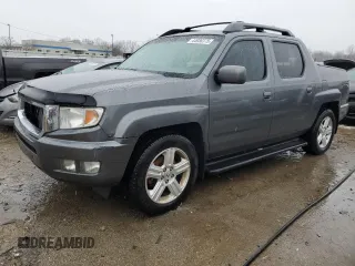 2012 Honda Ridgeline RTL with VIN 5FPYK1F50CB458141, listed as a Copart auction lot 44936375 with 112,020 mi miles and Salvage Title. Bid and sale history available at carsss.com. Image 1.