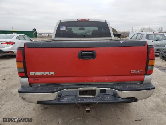 2007 GMC Sierra 1500 Classic SLT with VIN 1GTEK19Z17Z204321, listed as a Copart auction lot 85664524 with NaN miles and Salvage Title. Bid and sale history available at carsss.com. Image 6.