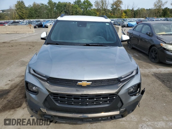 2023 Chevrolet TrailBlazer ACTIV with VIN KL79MSSL3PB169293, listed as a Copart auction lot 74753044 with 27,170 mi miles and Salvage Title. Bid and sale history available at DreamBid. Image 5.