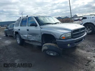 2002 Dodge Durango Sport with VIN 1B4HS38N92F195561, listed as a IAAI auction lot 41423184 with 179,433 mi miles. Bid and sale history available at carsss.com. Image 1.