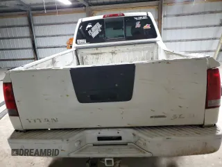 2008 Nissan Titan SE with VIN 1N6BA06A08N322185, listed as a Copart auction lot 83219094 with 133,368 mi miles and Salvage Title. Bid and sale history available at carsss.com. Image 6.