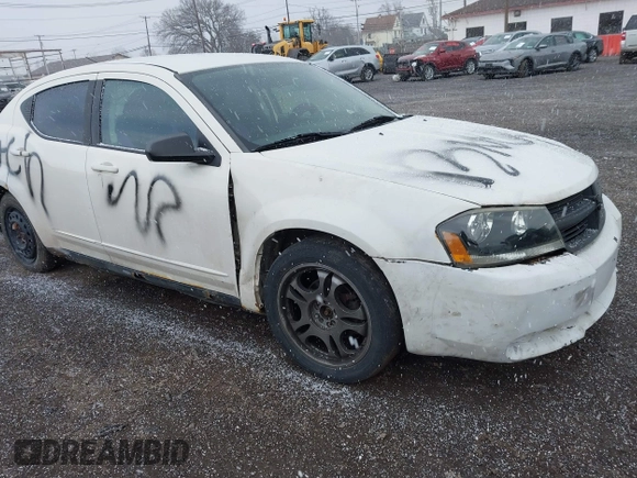 2008 Dodge Avenger SXT with VIN 1B3LC56K48N171974, listed as a IAAI auction lot 41892924 with 154,302 mi miles and . Bid and sale history available at DreamBid. Image 1.
