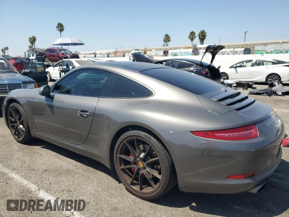 2013 Porsche 911 Carrera with VIN WP0AA2A93DS107533, listed as a Copart auction lot 68854024 with 47,601 mi miles and Salvage Title. Bid and sale history available at DreamBid. Image 2.