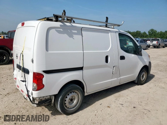 2017 Nissan NV200 S with VIN 3N6CM0KN0HK712617, listed as a Copart auction lot 62909595 with 191,352 mi miles and Salvage title. Bid and sale history available at DreamBid. Image 3.