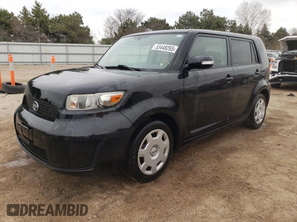 2009 Scion xB with VIN JTLKE50E491063990, listed as a Copart auction lot 53448265 with 152,420 mi miles and Salvage Title. Bid and sale history available at DreamBid. Image 1.