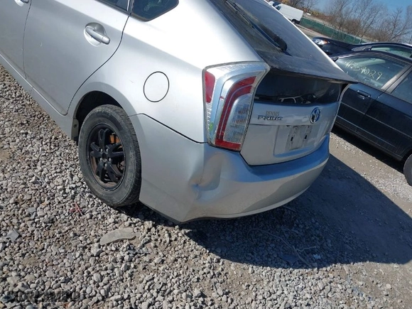2012 Toyota Prius One with VIN JTDKN3DU4C1573720, listed as a IAAI auction lot 41766692 with NaN miles. Bid and sale history available at carsss.com. Image 18.
