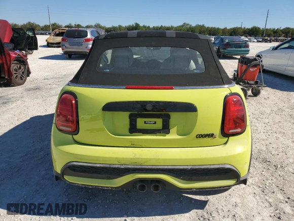 2023 MINI Convertible Cooper S with VIN WMW43DL08P3P98331, listed as a Copart auction lot 83066204 with Not provided miles and Clean title. Bid and sale history available at DreamBid. Image 6.