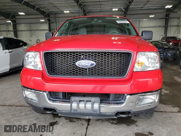 2004 Ford F-150 XLT with VIN 1FTRF04564KD85392, listed as a Copart auction lot 66686644 with 61,289 mi miles and Salvage Title. Bid and sale history available at carsss.com. Image 5.