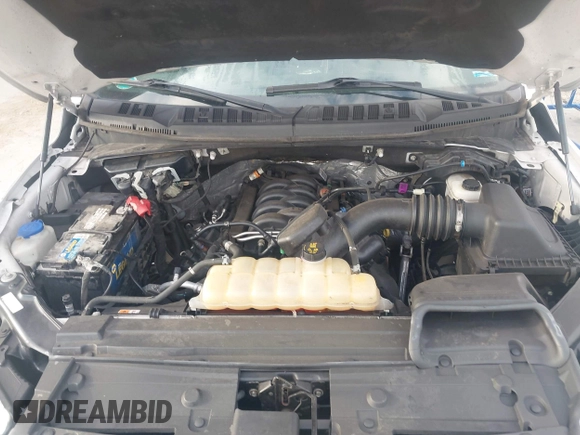 2019 Ford F-150 XL with VIN 1FTEW1E50KFA47687, listed as a IAAI auction lot 42021043 with 129,337 mi miles. Bid and sale history available at carsss.com. Image 10.