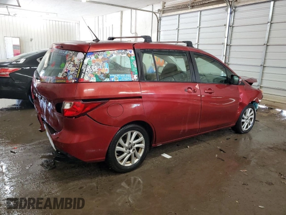 2014 Mazda 5 Sport z VIN JM1CW2BL1E0164721, wystawiony jako Copart lot #62631915 z przebiegiem 111 725 mil mil oraz Szkoda całkowita • Salvage title. Historia ofert i sprzedaży dostępna na DreamBid. Obrazek 3.