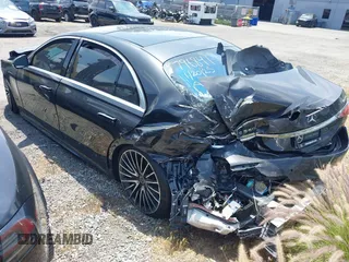 2021 Mercedes-Benz S 580 with VIN W1K6G7GB7MA057744, listed as a IAAI auction lot 41489408 with Not Provided miles and . Bid and sale history available at DreamBid. Image 3.