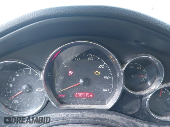2008 Pontiac G6 with VIN 1G2ZG57B284231532, listed as a IAAI auction lot 41709413 with 276,415 mi miles. Bid and sale history available at carsss.com. Image 7.