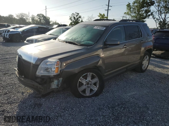2011 GMC Terrain SLT-1 with VIN 2CTALUEC9B6456471, listed as a Copart auction lot 51614855 with 186,307 mi miles and Salvage Title. Bid and sale history available at carsss.com. Image 1.