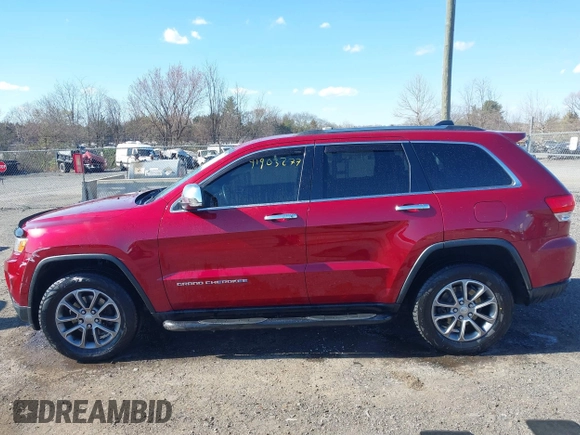 2014 Jeep Grand Cherokee Limited with VIN 1C4RJFBG3EC378918, listed as a IAAI auction lot 41903277 with 137,516 mi miles. Bid and sale history available at carsss.com. Image 14.