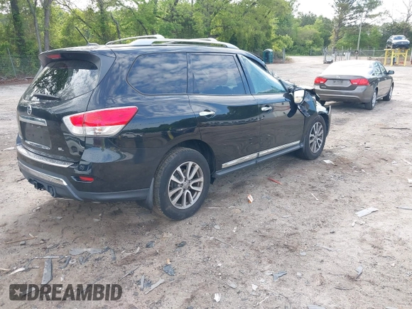 2016 Nissan Pathfinder S with VIN 5N1AR2MN5GC657649, listed as a IAAI auction lot 42098636 with 112,260 mi miles and . Bid and sale history available at DreamBid. Image 4.