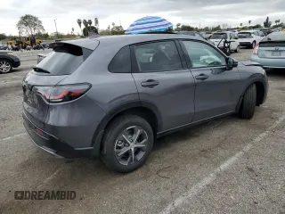 2025 Honda HR-V EX-L with VIN 3CZRZ1H77SM724539, listed as a Copart auction lot 48933165 with 2,200 mi miles and Salvage Title. Bid and sale history available at carsss.com. Image 3.