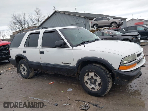 2003 Chevrolet Blazer LS z VIN 1GNDT13X63K106315, wystawiony jako IAAI lot #41914116 z przebiegiem 196 774 mil mil oraz . Historia ofert i sprzedaży dostępna na DreamBid. Obrazek 13.