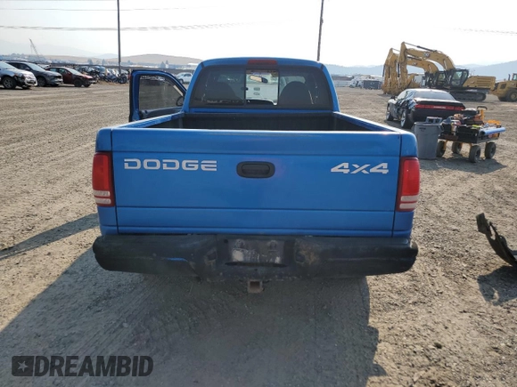 1998 Dodge Dakota SLT with VIN 1B7GG22X3WS743975, listed as a Copart auction lot 74474074 with Not Provided miles and Clean Title. Bid and sale history available at DreamBid. Image 6.