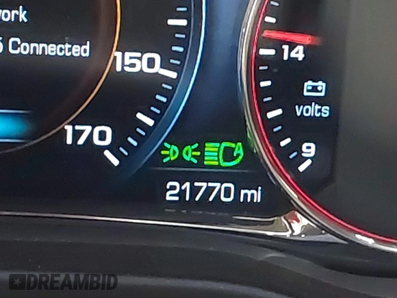 2019 GMC Acadia Denali with VIN 1GKKNXLS6KZ142226, listed as a IAAI auction lot 40453039 with 21,770 mi miles and . Bid and sale history available at carsss.com. Image 16.