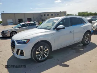 2023 Audi Q5 S line Premium Plus z VIN WA1EAAFY1P2029604, wystawiony jako Copart lot #58946895 z przebiegiem 22 312 mil mil oraz Szkoda całkowita • Salvage title. Historia ofert i sprzedaży dostępna na DreamBid. Obrazek 1.