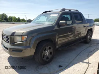 2007 Honda Ridgeline RTL with VIN 2HJYK16557H504342, listed as a Copart auction lot 59057645 with 208,705 mi miles and Salvage title. Bid and sale history available at DreamBid. Image 1.
