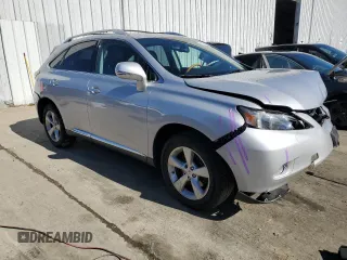 2010 Lexus RX 350 with VIN 2T2BK1BA1AC053033, listed as a Copart auction lot 49251975 with 90,377 mi miles and Salvage Title. Bid and sale history available at carsss.com. Image 4.