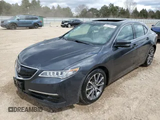 2016 Acura TLX V6 with VIN 19UUB2F38GA006594, listed as a Copart auction lot 53079665 with 133,666 mi miles and Salvage title. Bid and sale history available at DreamBid. Image 1.