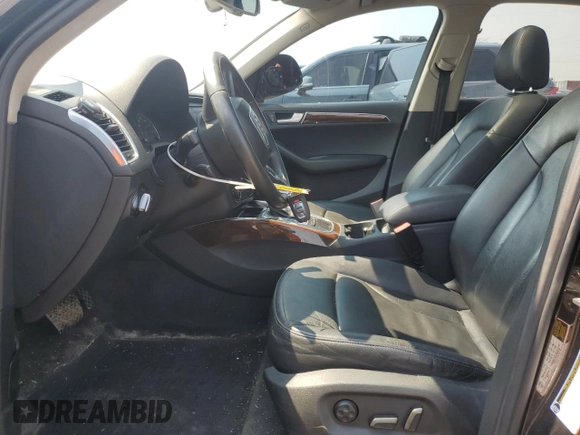 2012 Audi Q5 Premium Plus with VIN WA1DKAFP9CA004546, listed as a Copart auction lot 59537775 with 187,338 mi miles and Salvage title. Bid and sale history available at DreamBid. Image 7.
