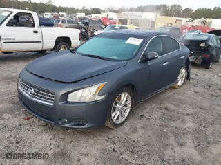 2011 Nissan Maxima 3.5 SV with VIN 1N4AA5AP4BC846049, listed as a IAAI auction lot 41212794 with 298,898 mi miles. Bid and sale history available at carsss.com. Image 2.