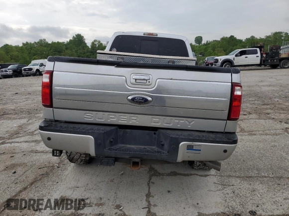 2014 Ford F-350 XLT with VIN 1FT8W3BTXEEA83246, listed as a Copart auction lot 56888075 with 188,928 mi miles and Salvage title. Bid and sale history available at DreamBid. Image 6.
