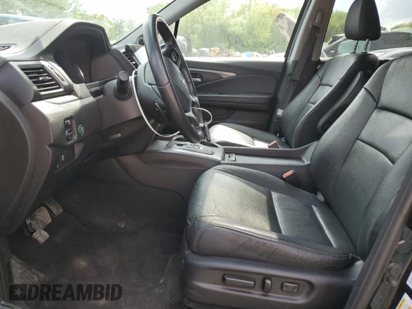 2021 Honda Pilot EX-L with VIN 5FNYF6H56MB088564, listed as a Copart auction lot 53860945 with 41,531 mi miles and Salvage title. Bid and sale history available at DreamBid. Image 7.