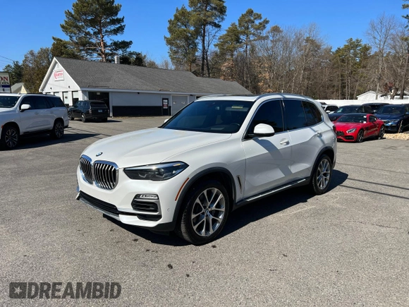 2019 BMW X5 xDrive40i with VIN 5UXCR6C50KLK80273, listed as a Copart auction lot 48924885 with 127,452 mi miles and Clean Title. Bid and sale history available at carsss.com. Image 2.