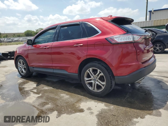 2015 Ford Edge Titanium z VIN 2FMTK3K87FBB30209, wystawiony jako Copart lot #57725425 z przebiegiem 85 562 mil mil oraz Szkoda całkowita • Salvage title. Historia ofert i sprzedaży dostępna na DreamBid. Obrazek 2.
