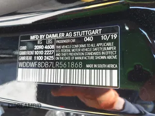 2020 Mercedes-Benz C 300 с VIN WDDWF8DB7LR561868, выставлен на аукционе IAAI как лот 42311129 с пробегом 32 038 миль миль и . История ставок и продаж доступна на DreamBid. Изображение 9.